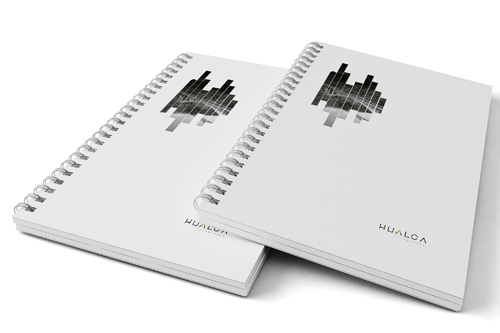 Cuadernos personalizados tapa blanda